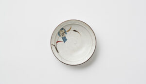 Paper Painting Blue Bird Small Dish