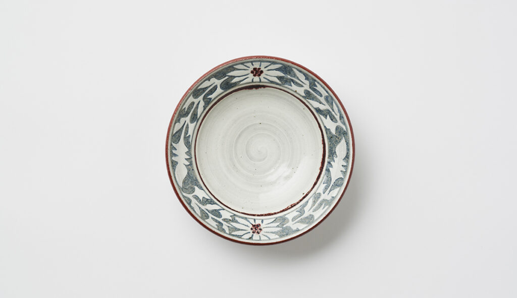 Flowering Plant Plate Small Dish