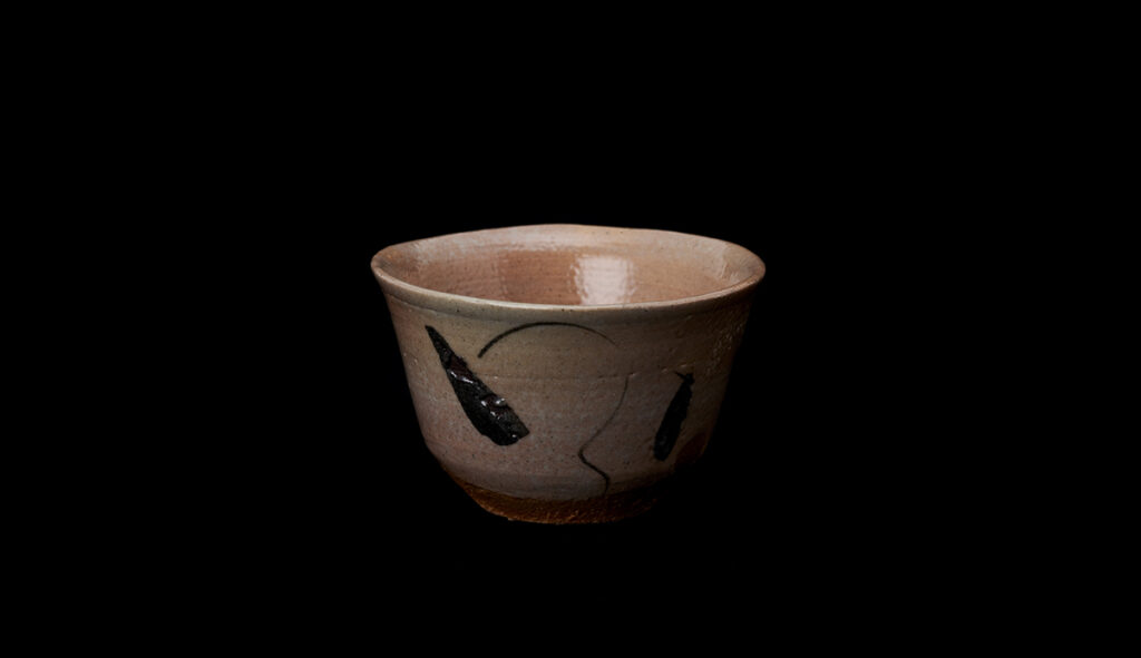 絵唐津ぐいのみ Illustrated Karatsu Sake Cup